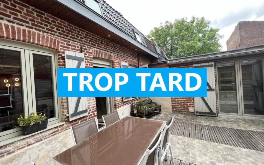 VILLENEUVE D’ASCQ Maison T3 Meublée