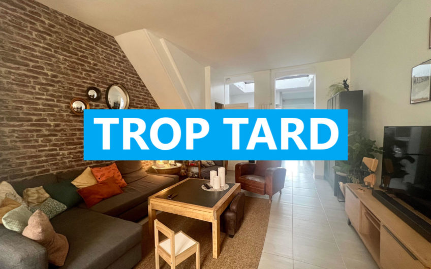 ANSTAING MAISON 90m2  T3BIS & Jardin