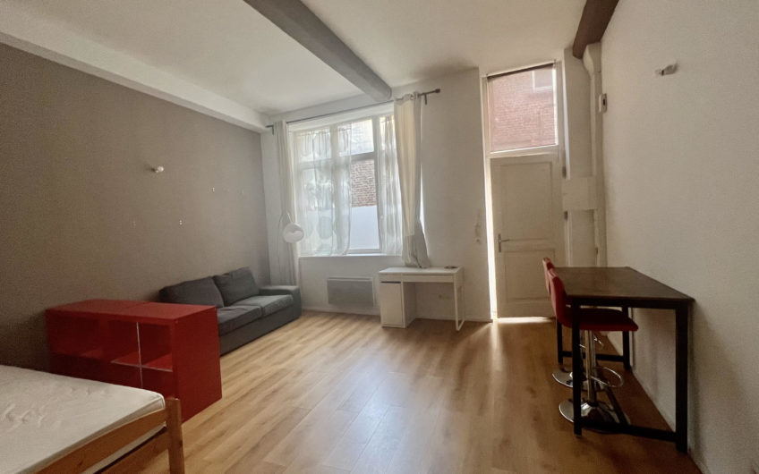 VIEUX LILLE T1 32,41m2 & Extérieur