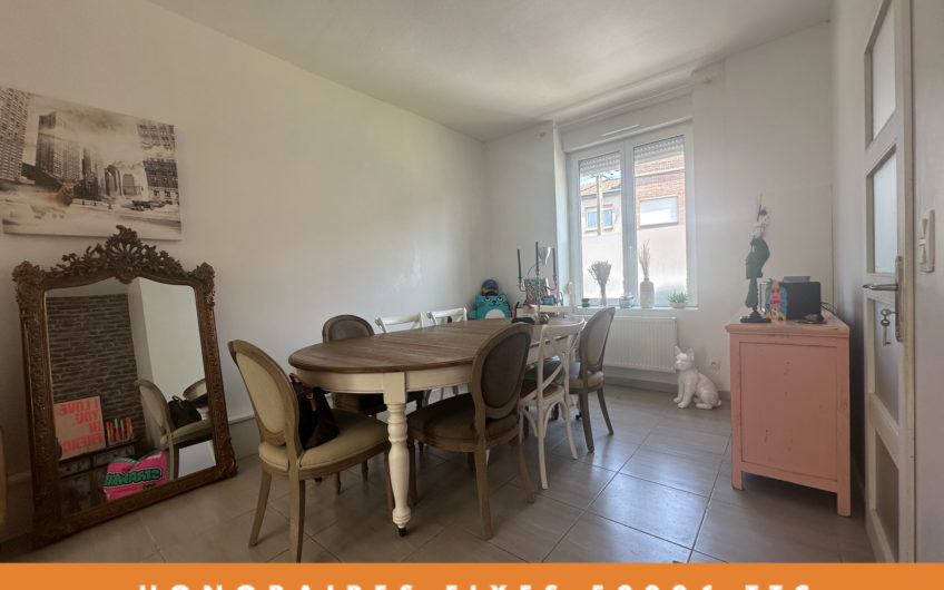ANSTAING Maison 88m2 Jardin