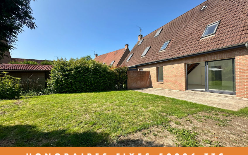 SECLIN Burgault Maison 100m2 Jardin & Garage