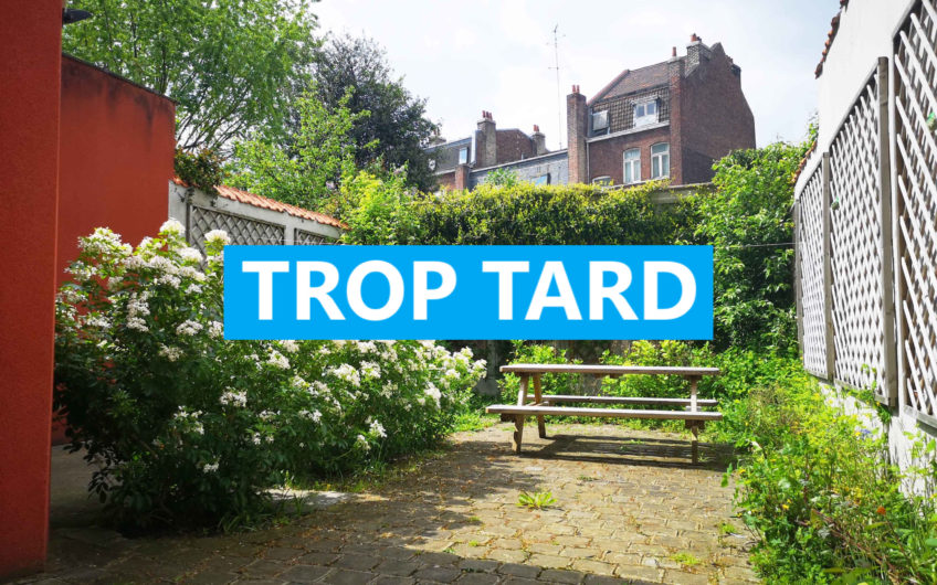 LILLE VAUBAN T4 Jardin