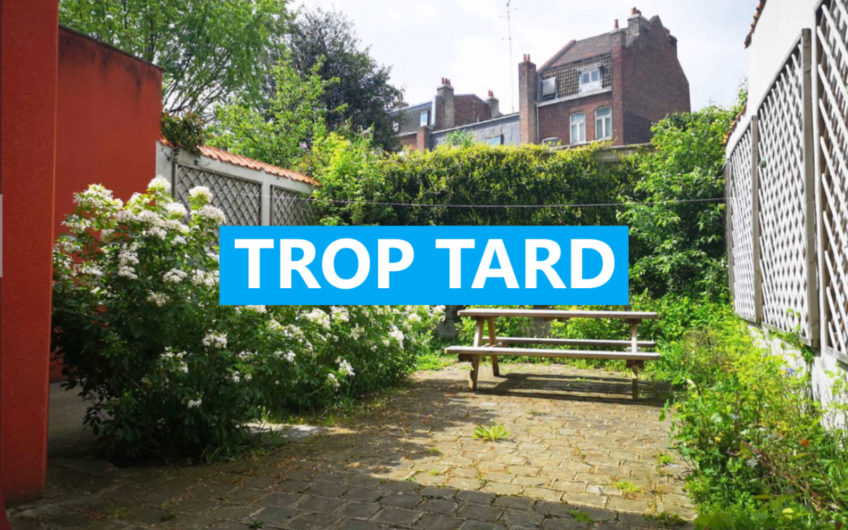 LILLE VAUBAN T4 Jardin